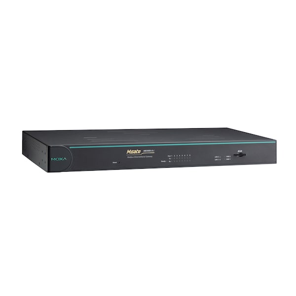 8Ports Modbus Gateway, Dual Ac Power Input, 2Kv Isolation